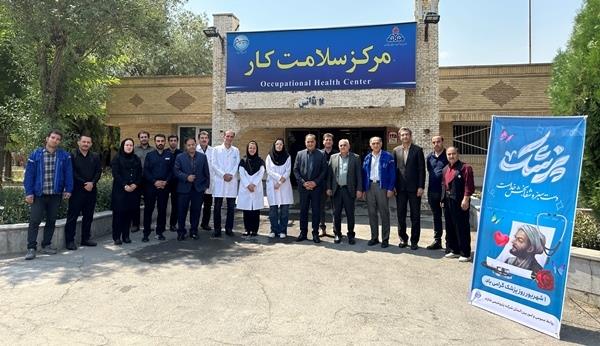 تقدیر از پزشکان مرکز سلامت کار مجتمع پتروشیمی شازند
