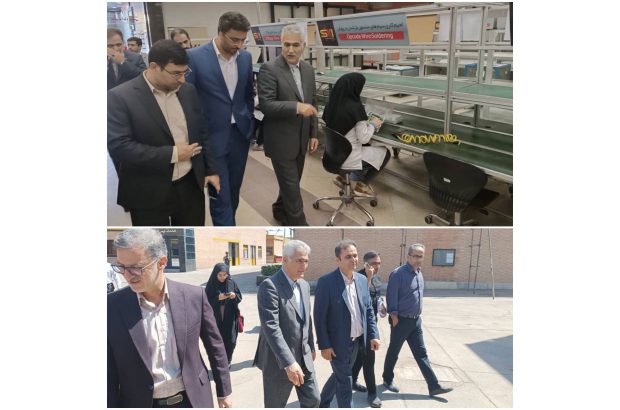 حضور مدیر عامل پست بانک ایران در هیات همراه وزیر ارتباطات و فناوری اطلاعات برای افتتاح طرح و پروژه های استان قزوین به مناسبت هفته دولت
