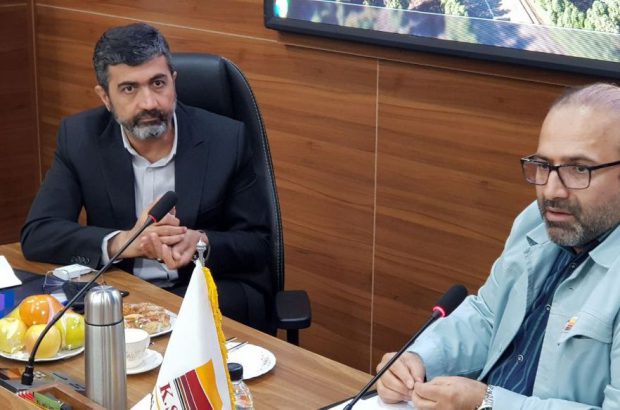 نشست مدیرعامل شرکت گاز استان با مدیرعامل فولاد خوزستان
