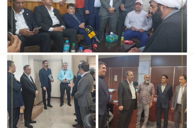 دیدار دبیرکل سندیکا با معاون دادگستری استان هرمزگان و بازدید از شعب بیمه استان
