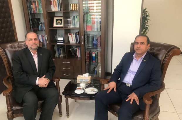دیدار مدیر عامل صندوق تأمین خسارت های بدنی با دبیرکل سندیکای بیمه گران
