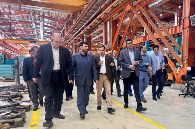 مدیرعامل شرکت ملی صنایع مس ایران از کارخانجات گروه مپنا بازدید کرد
