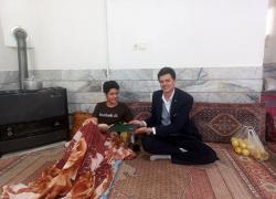 حمایت آنی بیمه کارآفرین از کارگر آسیب‌دیده در زیرکوه

