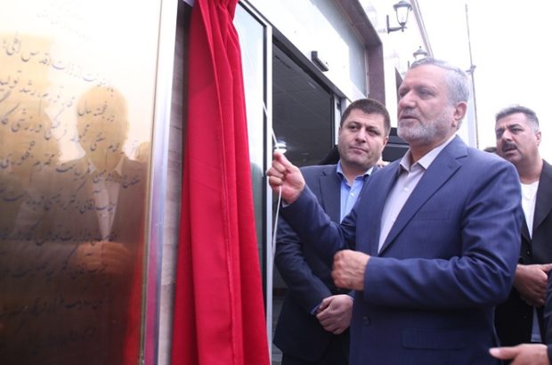 مشارکت بانک رفاه کارگران در احداث و تجهیز مجموعه ورزشی کارگران بهاران سنندج
