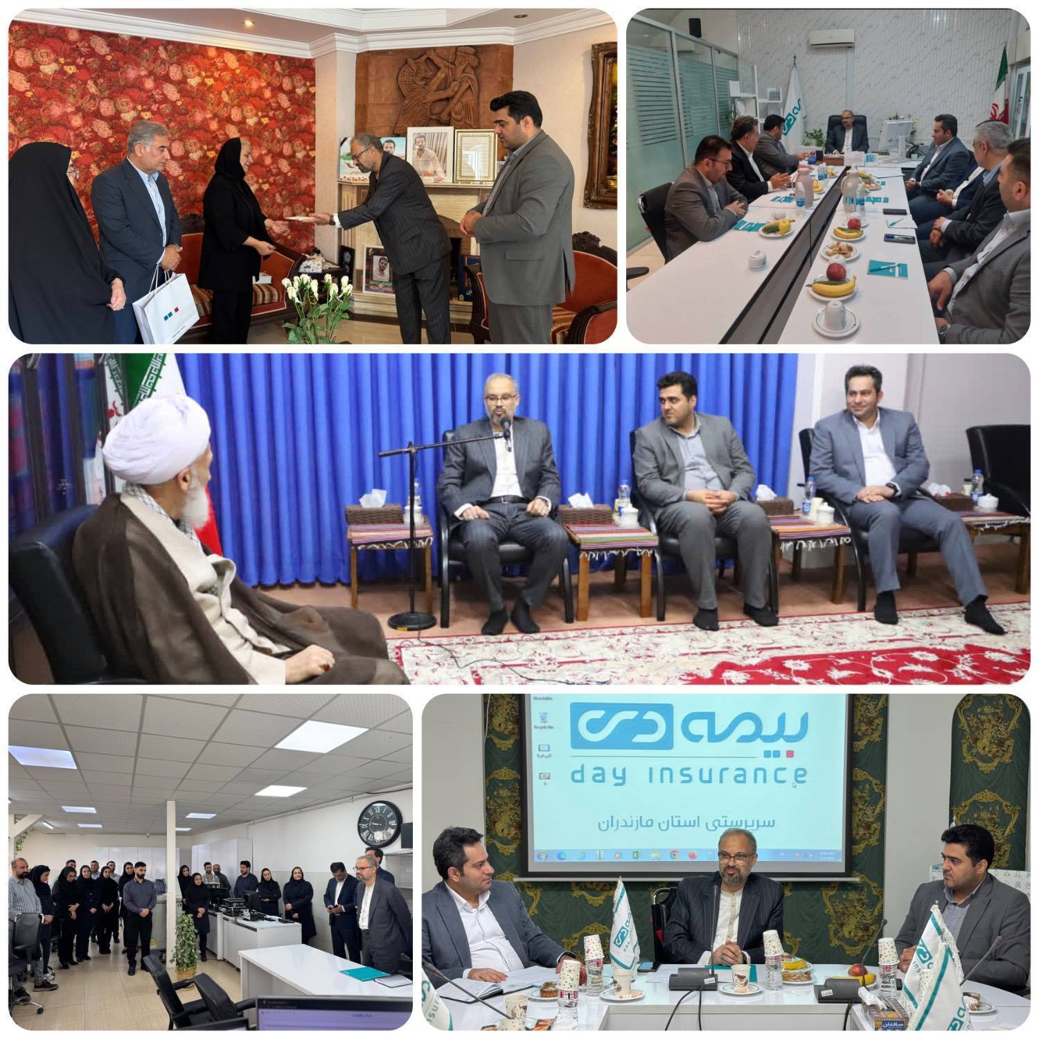 بیمه دی در مسیر بازتنظیم عملیاتی / روایت سفر رئیس هیئت‌مدیره به مازندران
