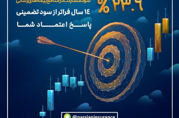 کام بیمه گزاران بیمه زندگی پارسیان با سود 23/6 درصدی شیرین شد
