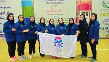 قهرمانی تیم دارت پتروشیمی جم در مسابقات پتروشیمی‌های منطقه پارس
