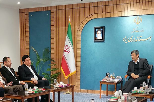 نشست مشترک مدیرعامل بانک ملت و استاندار یزد
