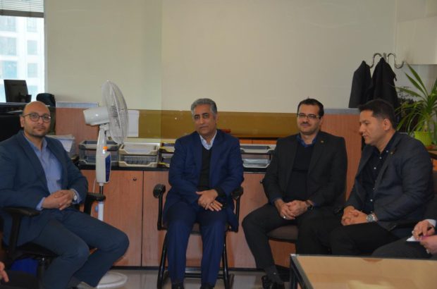 بازدید مدیرعامل بانک صنعت و معدن از مدیریت امور اعتبارات این بانک
