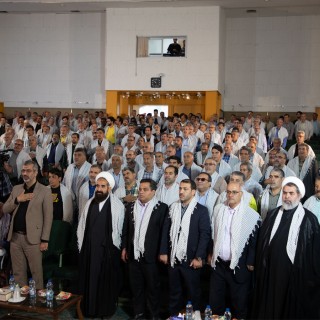 گردهمایی آزادگان استان یزد به میزبانی شرکت فولاد آلیاژی ایران برگزار شد
