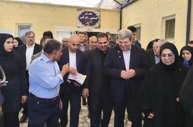 بازدید رییس سازمان بهزیستی کشور از خیریه شهید مدنی زرین‌شهر با همراهی مدیرعامل ذوب‌آهن اصفهان
