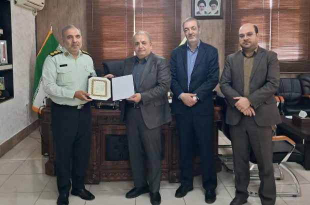 قدردانی مدیرعامل ذوب آهن اصفهان از فرماندهی نیروی انتظامی شهرستان لنجان

