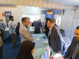 برپایی میز خدمت بانک ایران زمین در نماز جمعه تهران ️