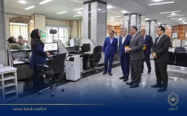 بازدید قائم مقام مدیرعامل و مدیران ارشد بانک ملی ایران از شعب؛ تأکید بر ارتقای خدمت‌رسانی و تحقق اهداف بانک