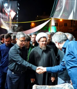 فولاد سنگان، آماده خدمت رسانی به زائران قائد شهید